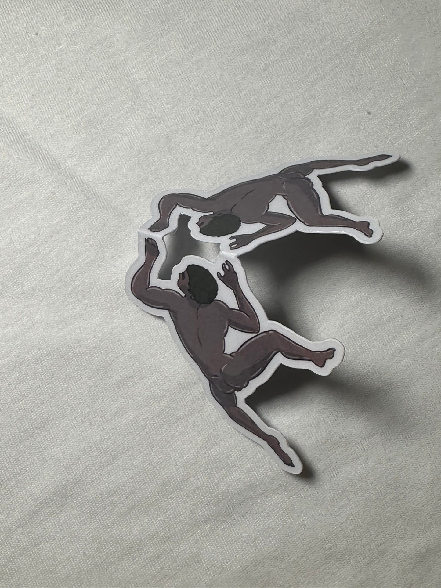 Naked Man Magnetic Bookmark - Hooked Harris | Blokey Strokes