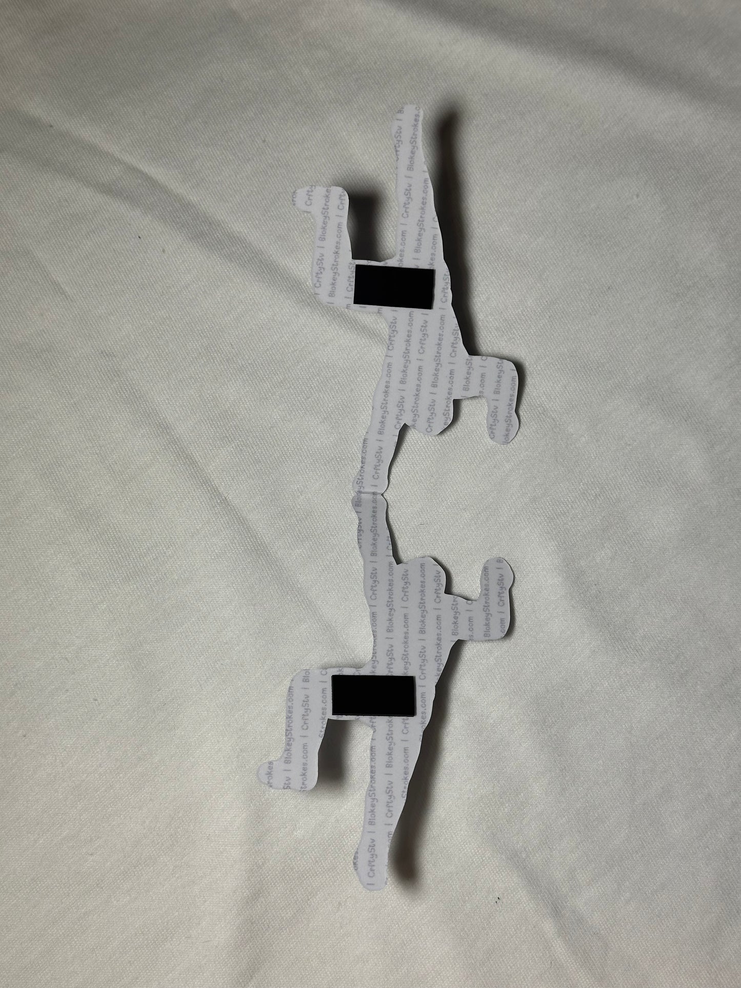 Naked Man Magnetic Bookmark - Hoisted Harvey | Blokey Strokes