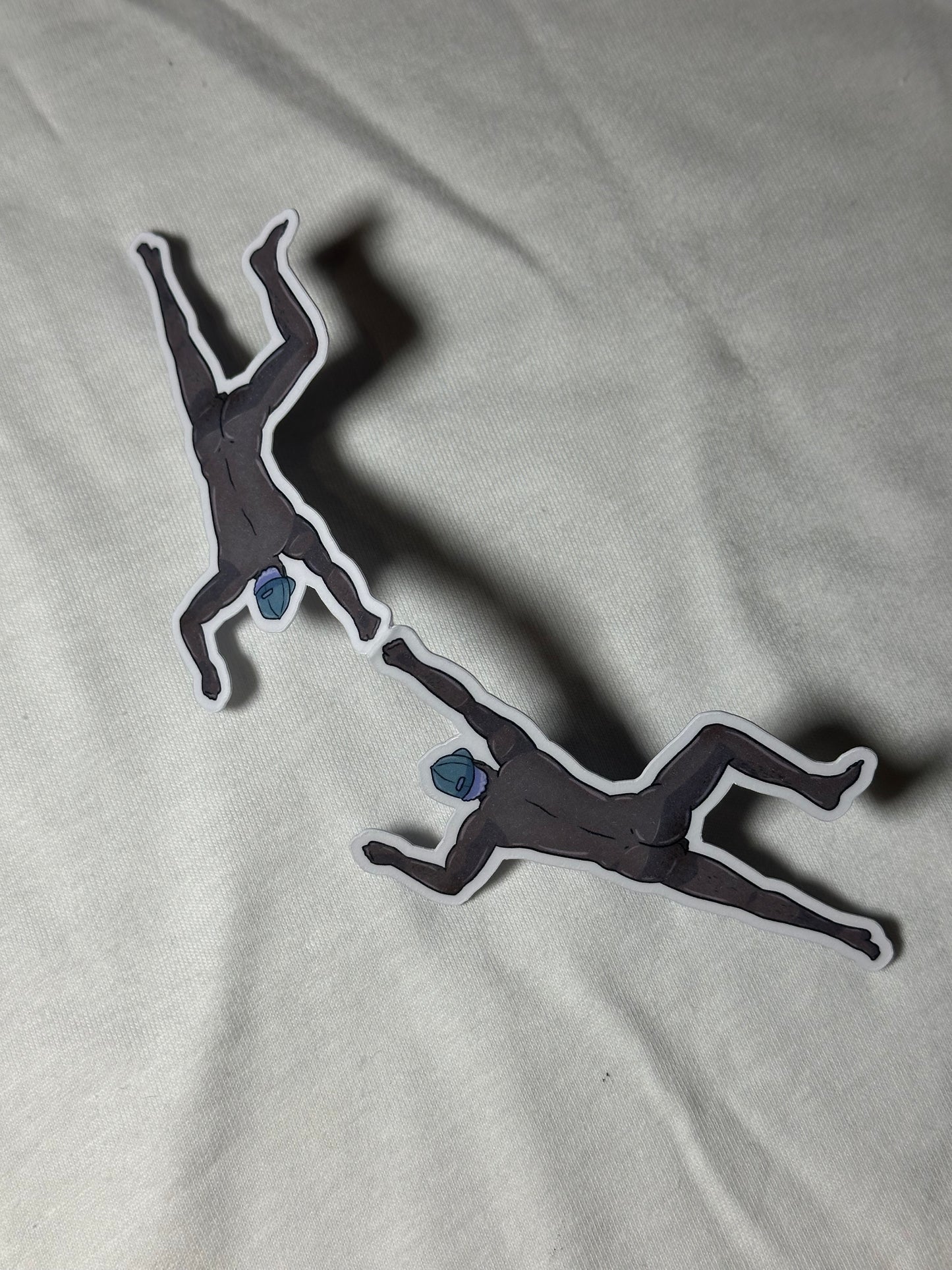 Naked Man Magnetic Bookmark - Hoisted Harvey | Blokey Strokes