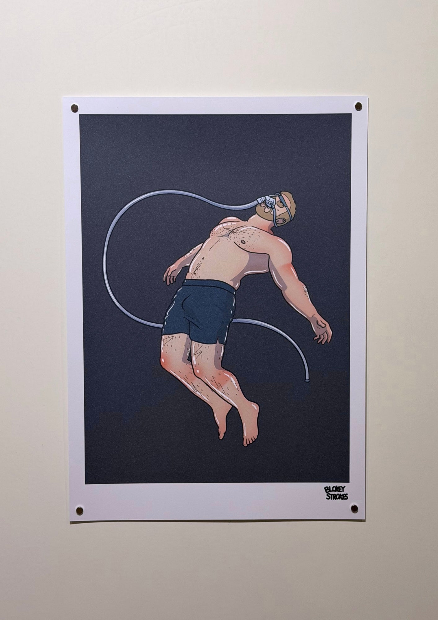 CPAP A4 Print | Blokey Strokes