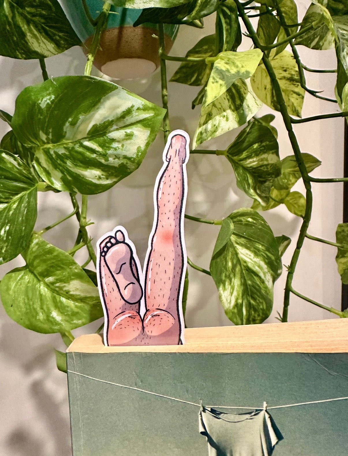 Man Diving Bookmark - | Blokey Strokes