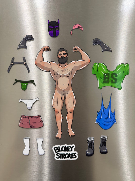Build-a-Bloke - Leo Base Set | Blokey Strokes