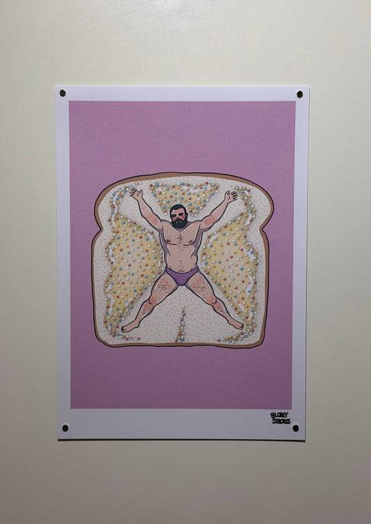 Sprinkles A4 Print | Blokey Strokes