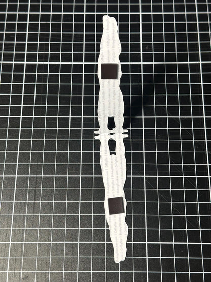 Naked man magnetic bookmark inside
