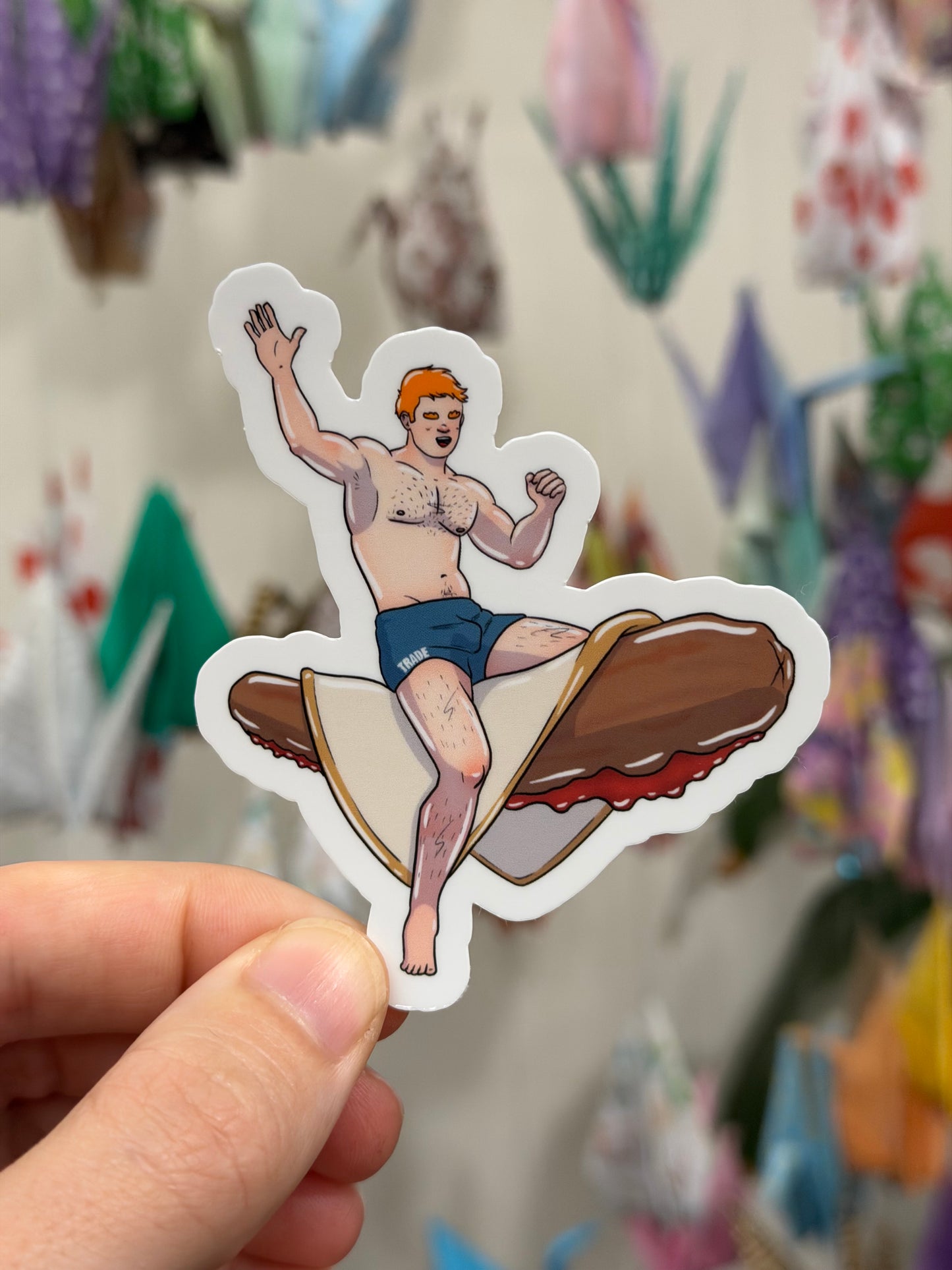 Vinyl Sticker - Snag | Blokey Strokes