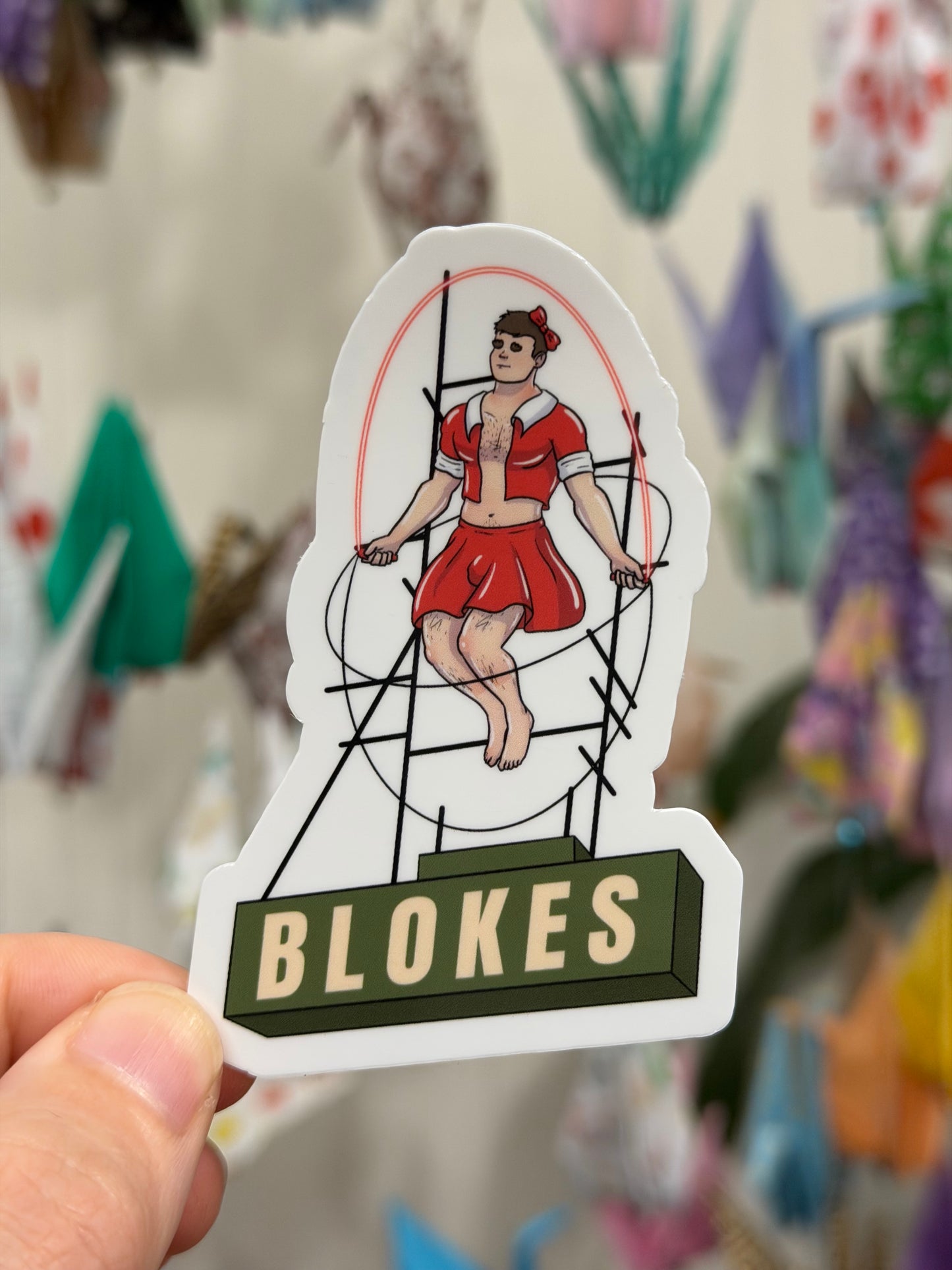 Vinyl Sticker - Vinegar | Blokey Strokes