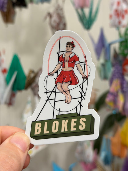 Vinyl Sticker - Vinegar | Blokey Strokes