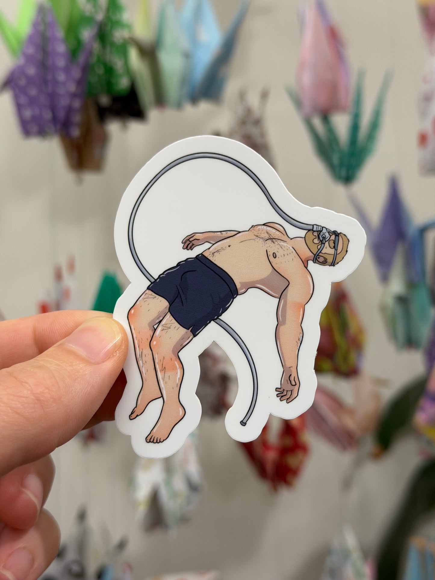 Vinyl Sticker - CPAP | Blokey Strokes