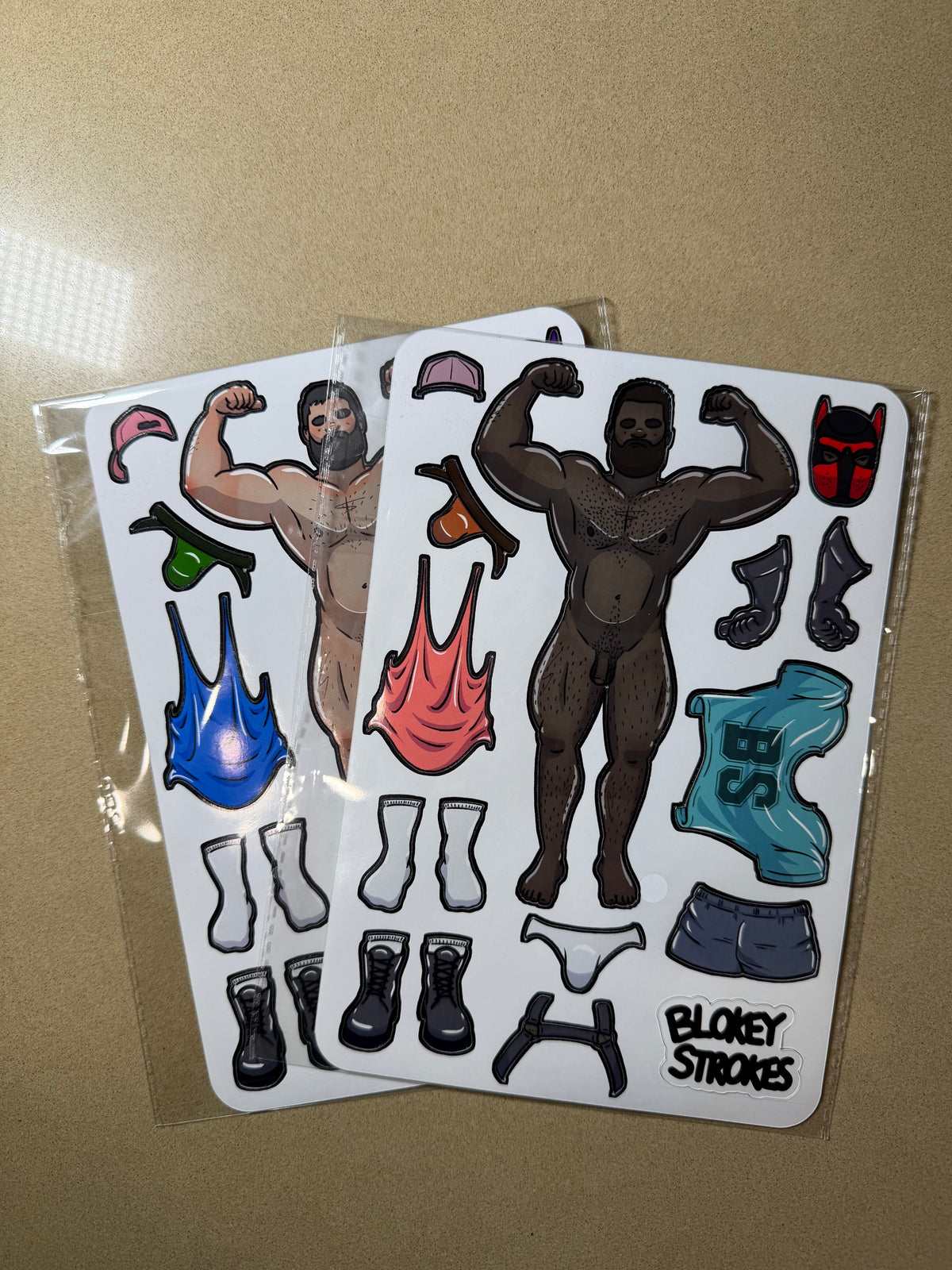 Build-a-Bloke - Leo Base Set | Blokey Strokes