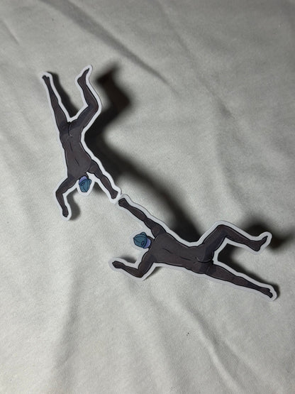 Naked Man Magnetic Bookmark - Hoisted Harvey | Blokey Strokes