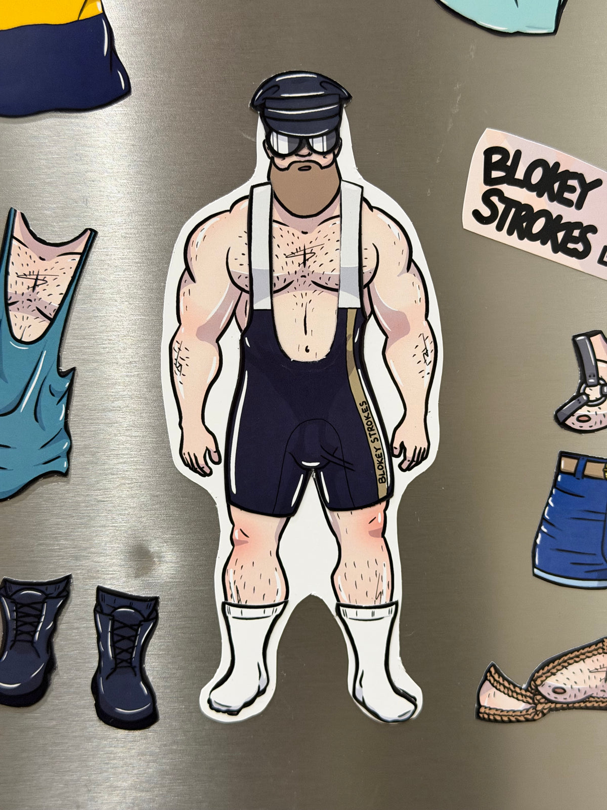 Build-a-Bloke - Printable Download | Blokey Strokes