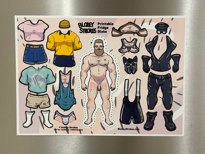 Build-a-Bloke - Printable Download | Blokey Strokes