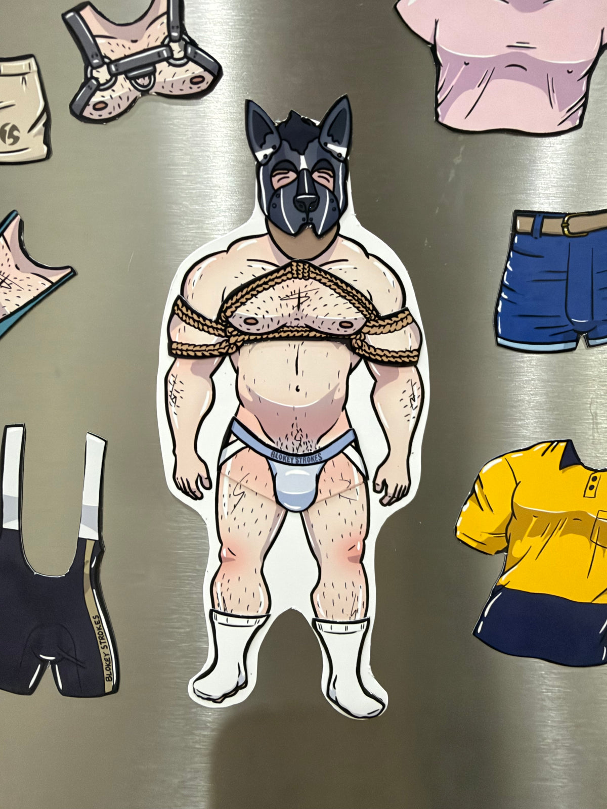 Build-a-Bloke - Printable Download | Blokey Strokes