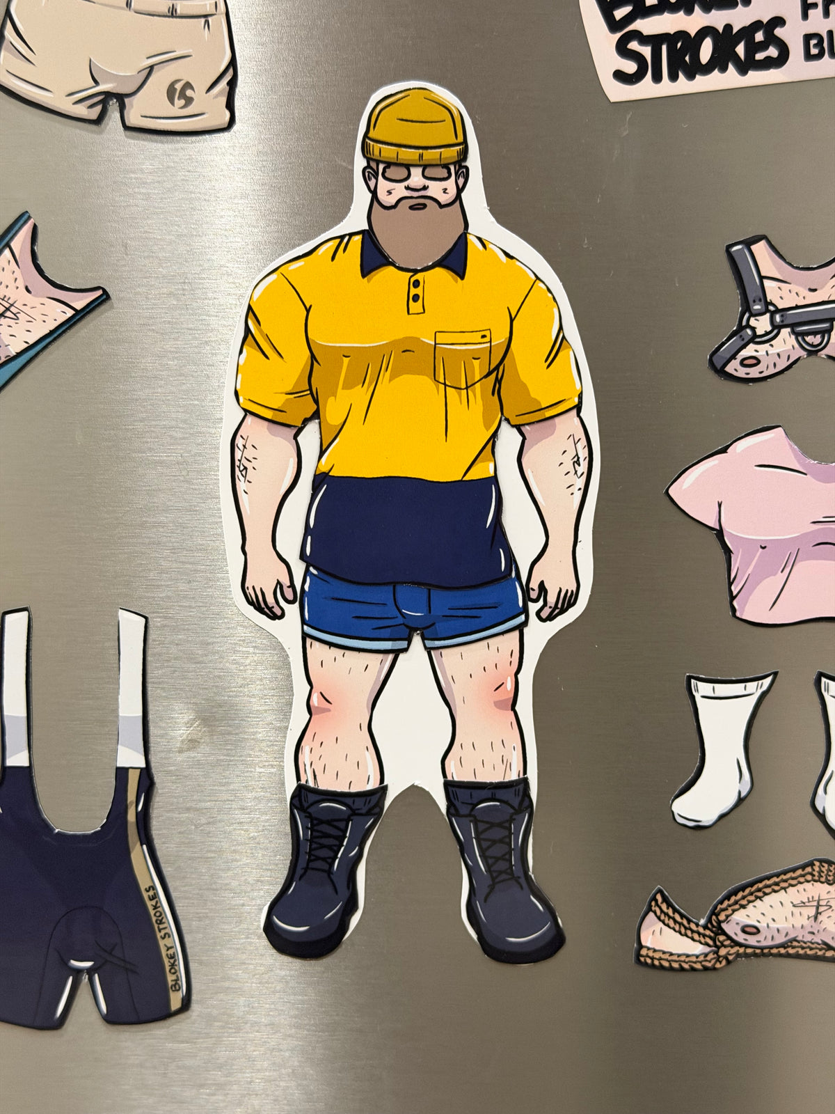 Build-a-Bloke - Printable Download | Blokey Strokes
