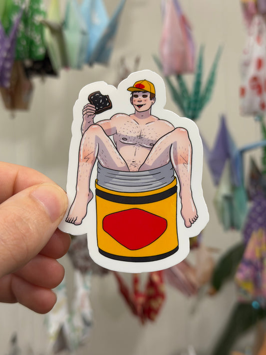 Vinyl Sticker - Vegemite | Blokey Strokes