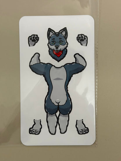 Wolf Fur Suit Fit Pack - Build-a-Bloke | Blokey Strokes