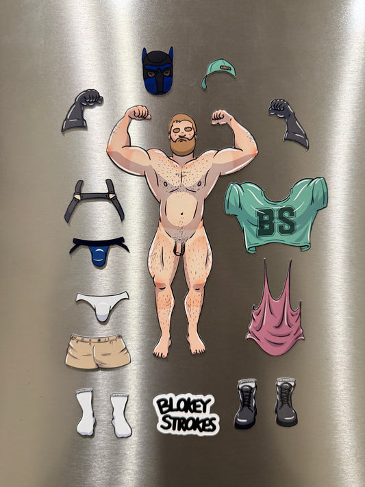 Build-a-Bloke - Hank Base Set | Blokey Strokes