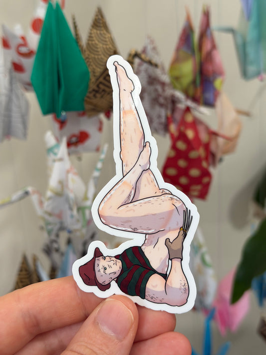 Vinyl Sticker - Freddy | Blokey Strokes