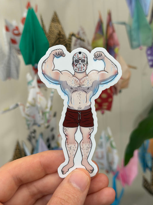 Vinyl Sticker - Jason | Blokey Strokes