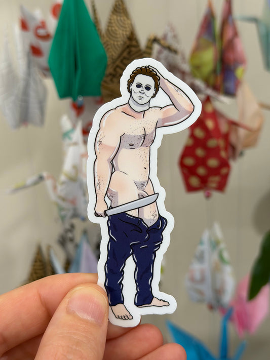 Vinyl Sticker - Michael | Blokey Strokes