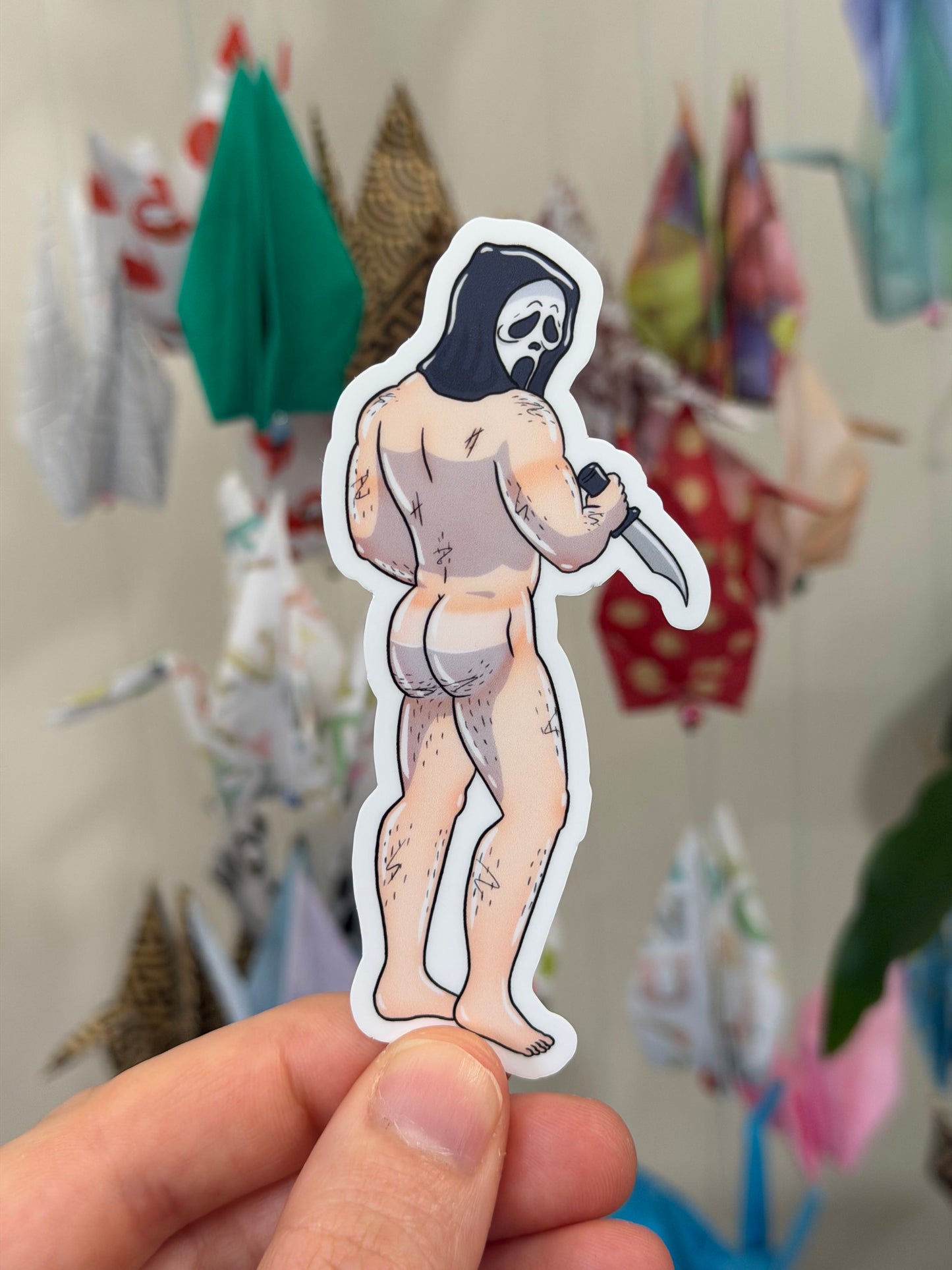 Vinyl Sticker - Scream | Blokey Strokes