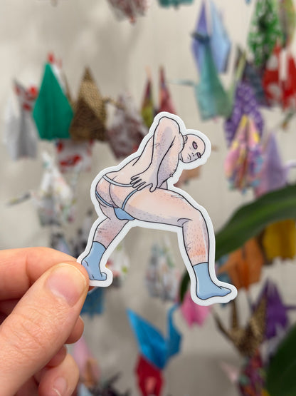 Vinyl Sticker - Spread 'em | Blokey Strokes