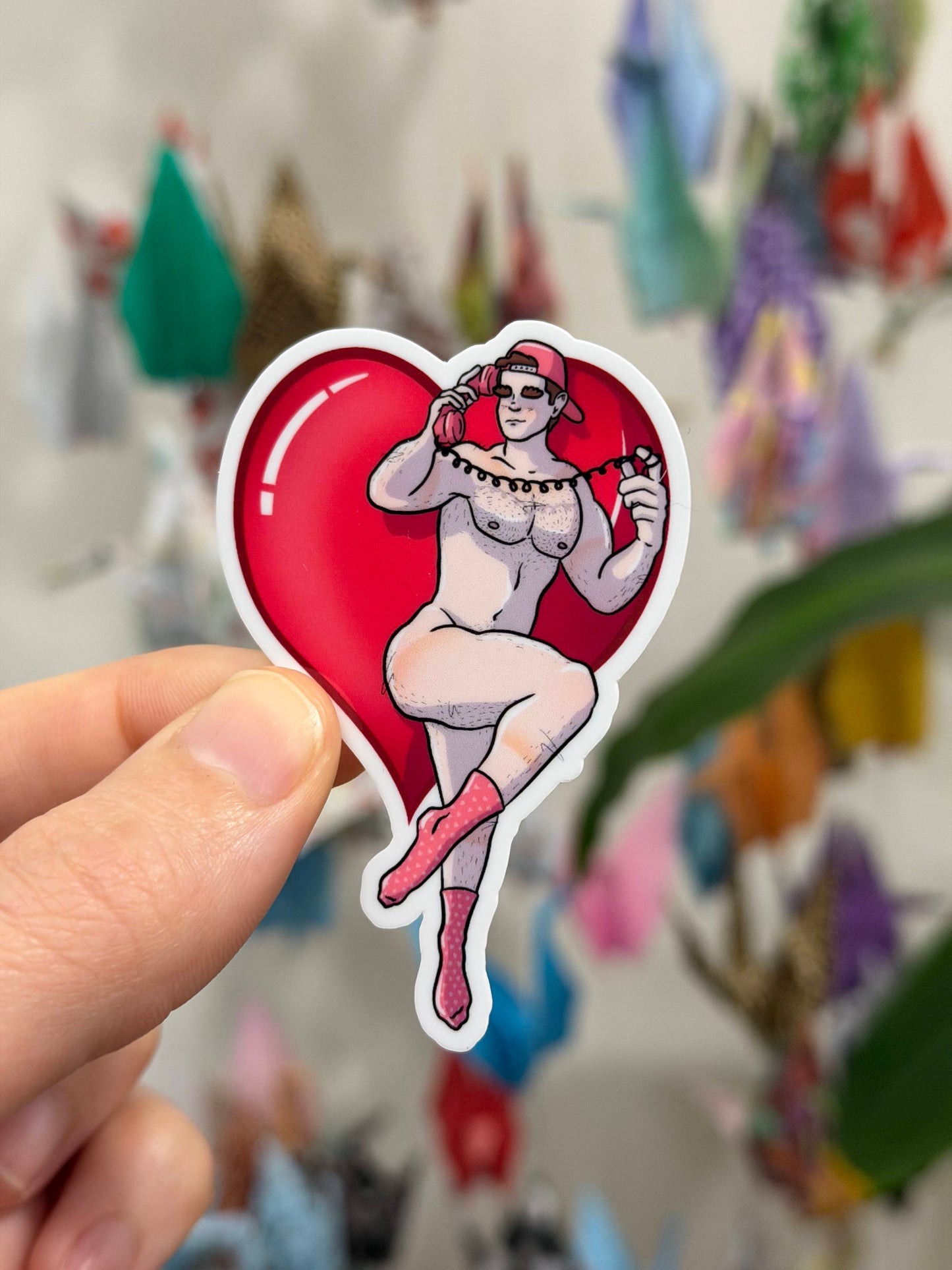 Vinyl Sticker - Hearts| Blokey Strokes