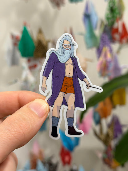 Vinyl Sticker - Wizard | Blokey Strokes