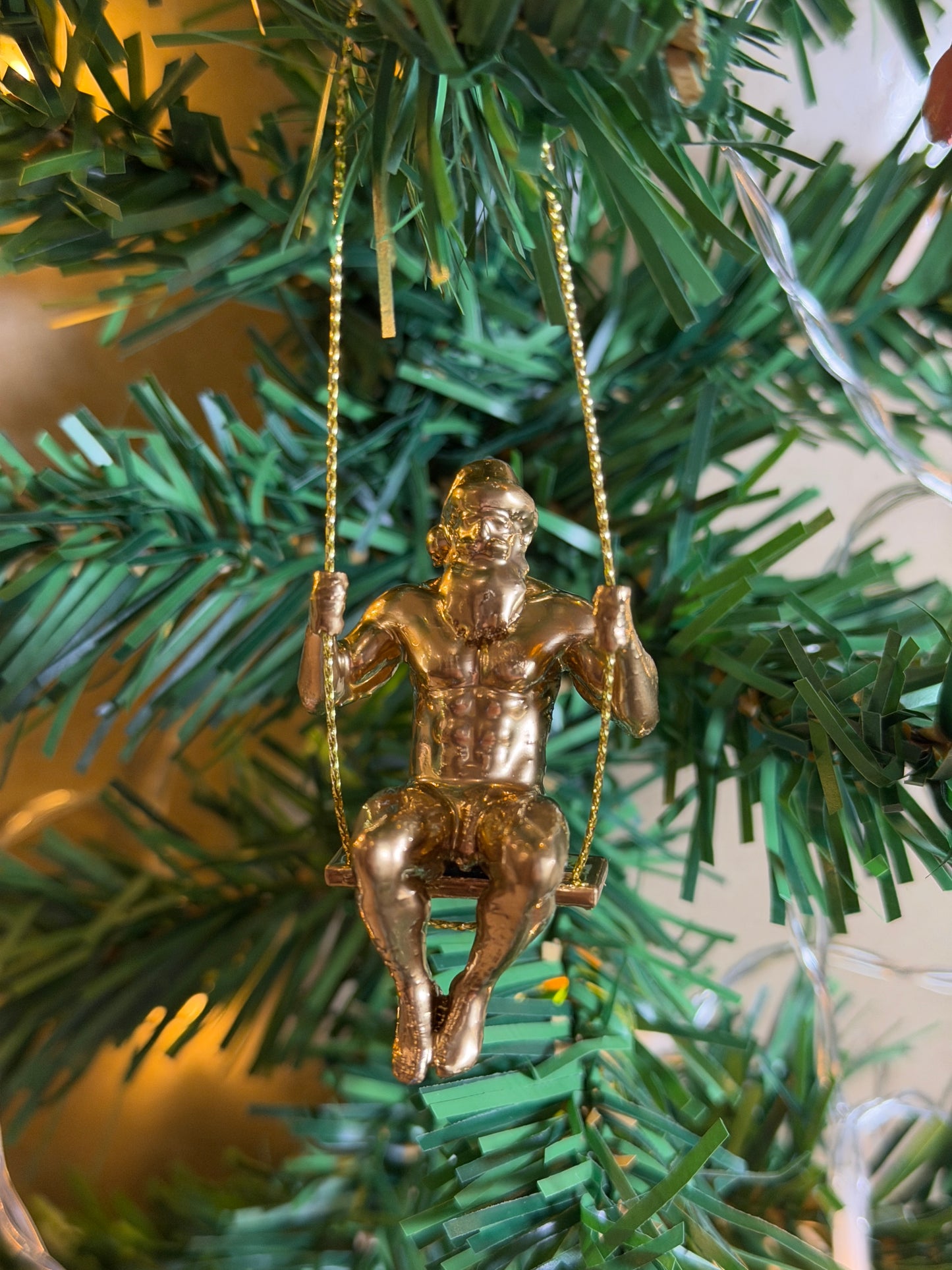 Sexy Santa Christmas Ornaments | Blokey Strokes