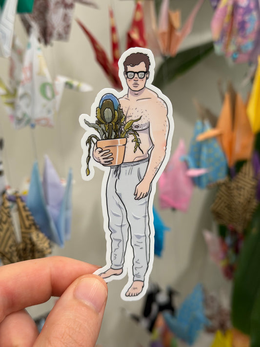 Vinyl Sticker - Plant Daddy | Blokey Strokes