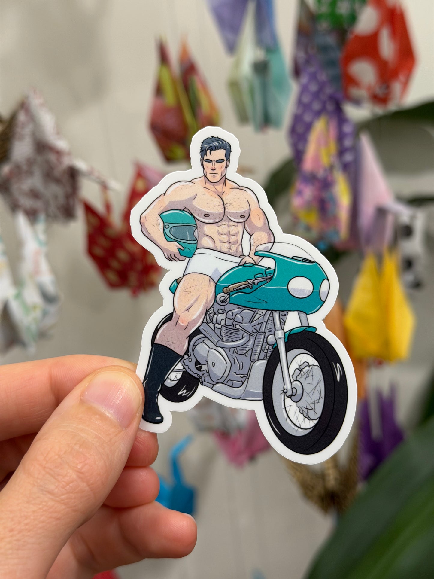 Vinyl Sticker - Throttle King | Blokey Strokes