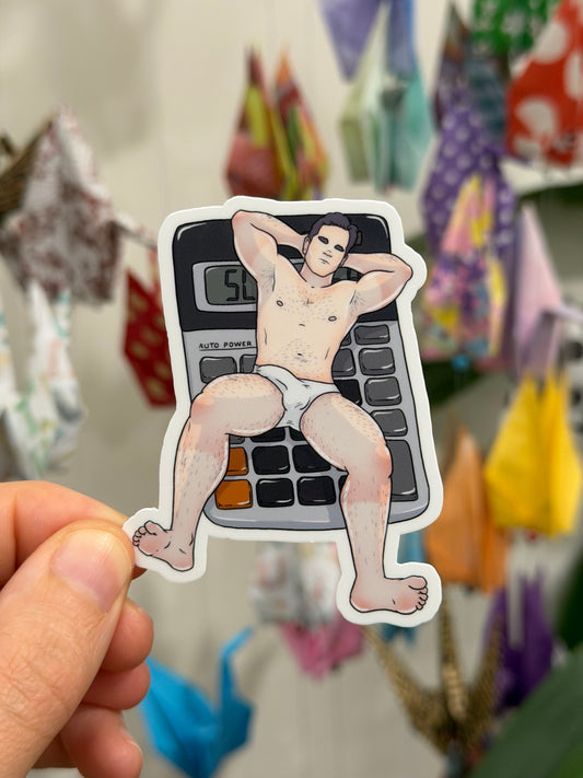 Vinyl Sticker - Tax Time | Blokey Strokes